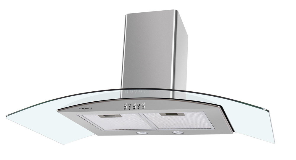 

Вытяжка настенная Maunfeld Ancona 90 INOX glass, Серебристый, Ancona 90
