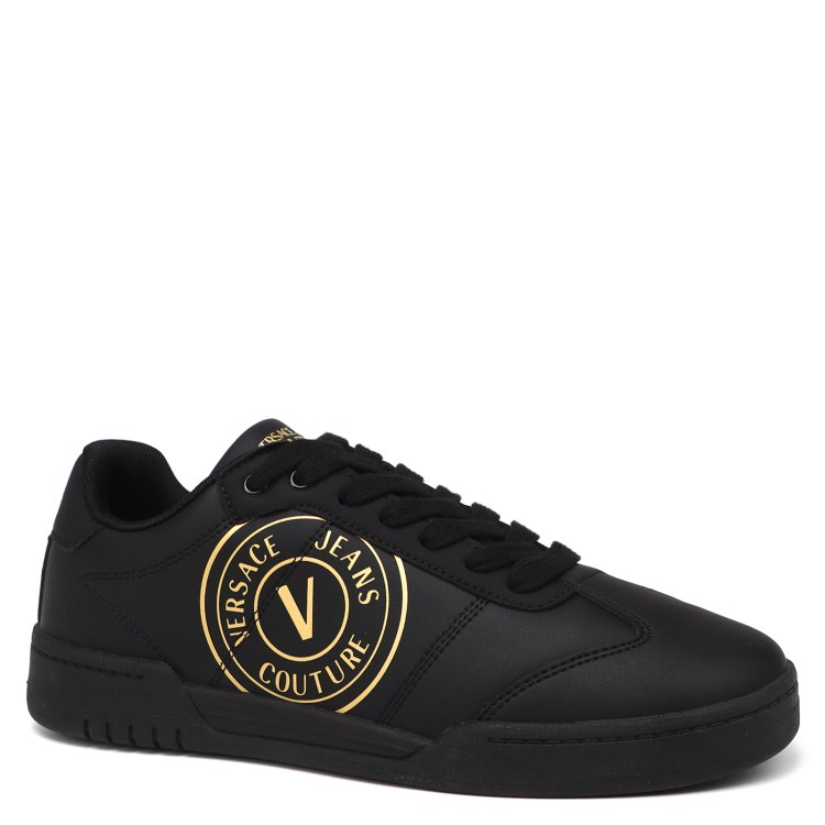 

Кеды мужские Versace Jeans Couture 76YA3SD1 черные 43 EU, Черный, 76YA3SD1