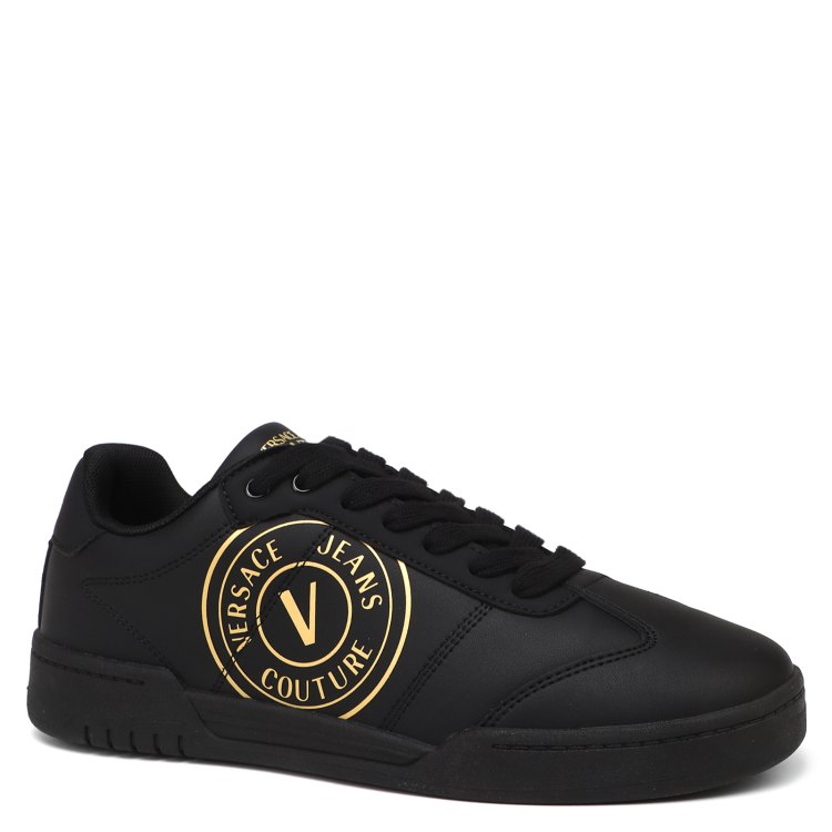 

Кеды мужские Versace Jeans Couture 76YA3SD1 черные 40 EU, Черный, 76YA3SD1