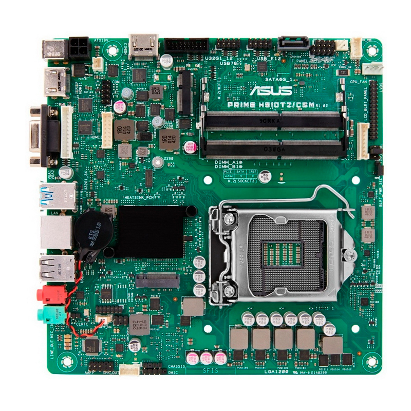 

Материнская плата ASUS PRIME H510T2/CSM-SI (90MB17X0-M0EBYC), PRIME H510T2/CSM-SI