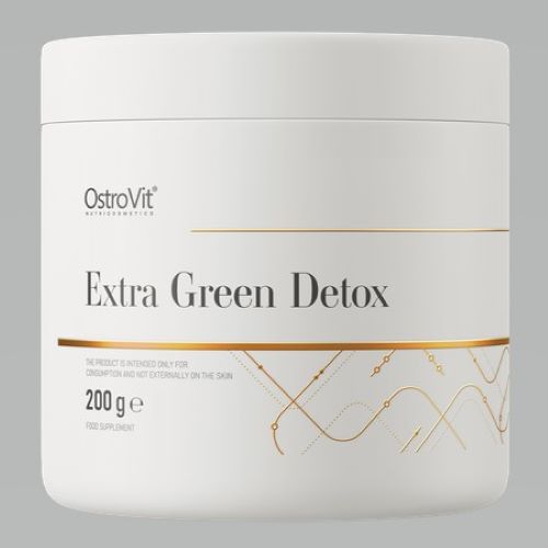 Яблочная клетчатка Ostrovit Extra Green Detox 200г