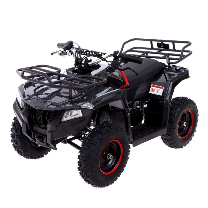 

Квадроцикл бензиновый ATV GR6.40 - 49cc, цвет чёрный карбон