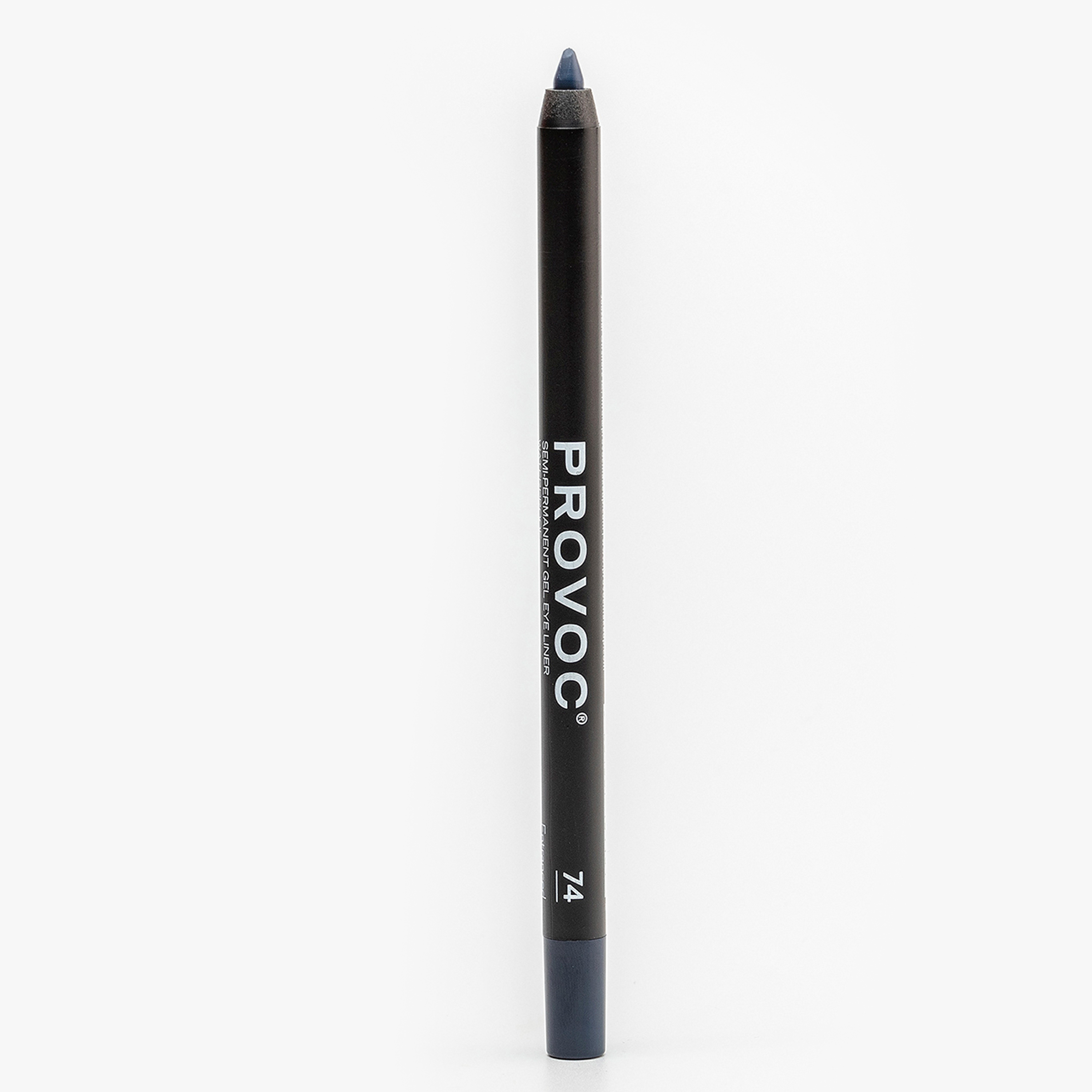Карандаш для бровей Provoc 74 Entranced, Цвет темно-синий карандаш для глаз still on top тон 360 темно фиолетовый