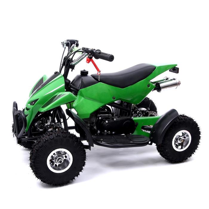 

Квадроцикл бензиновый ATV R4.35 - 49cc, цвет зелёный