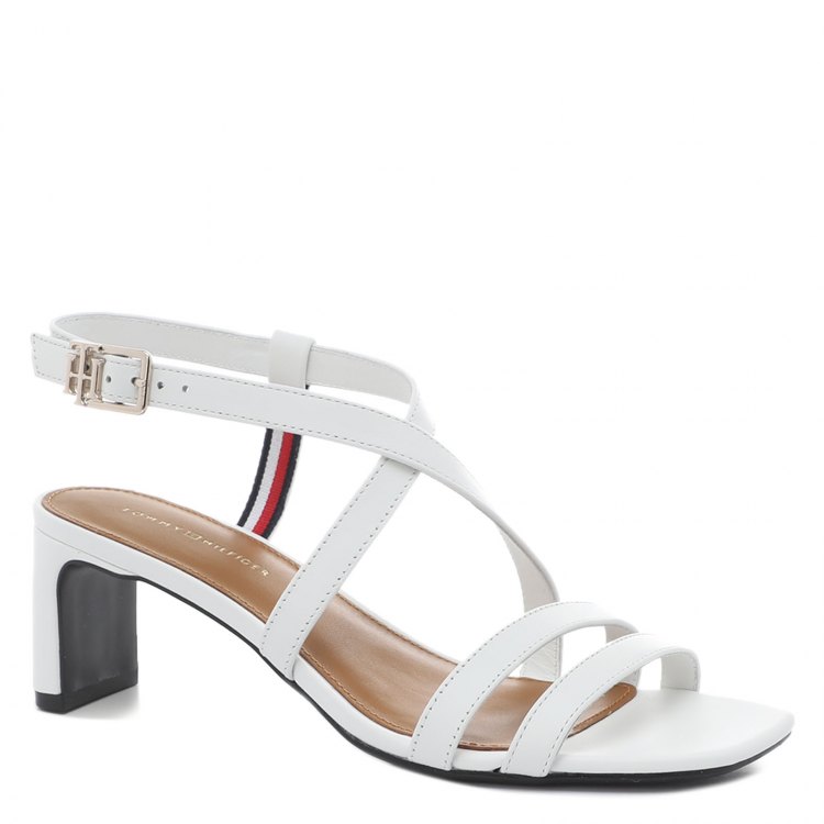 

Босоножки женские Tommy Hilfiger FW0FW05600_2526739 белые 40 EU, FW0FW05600_2526739