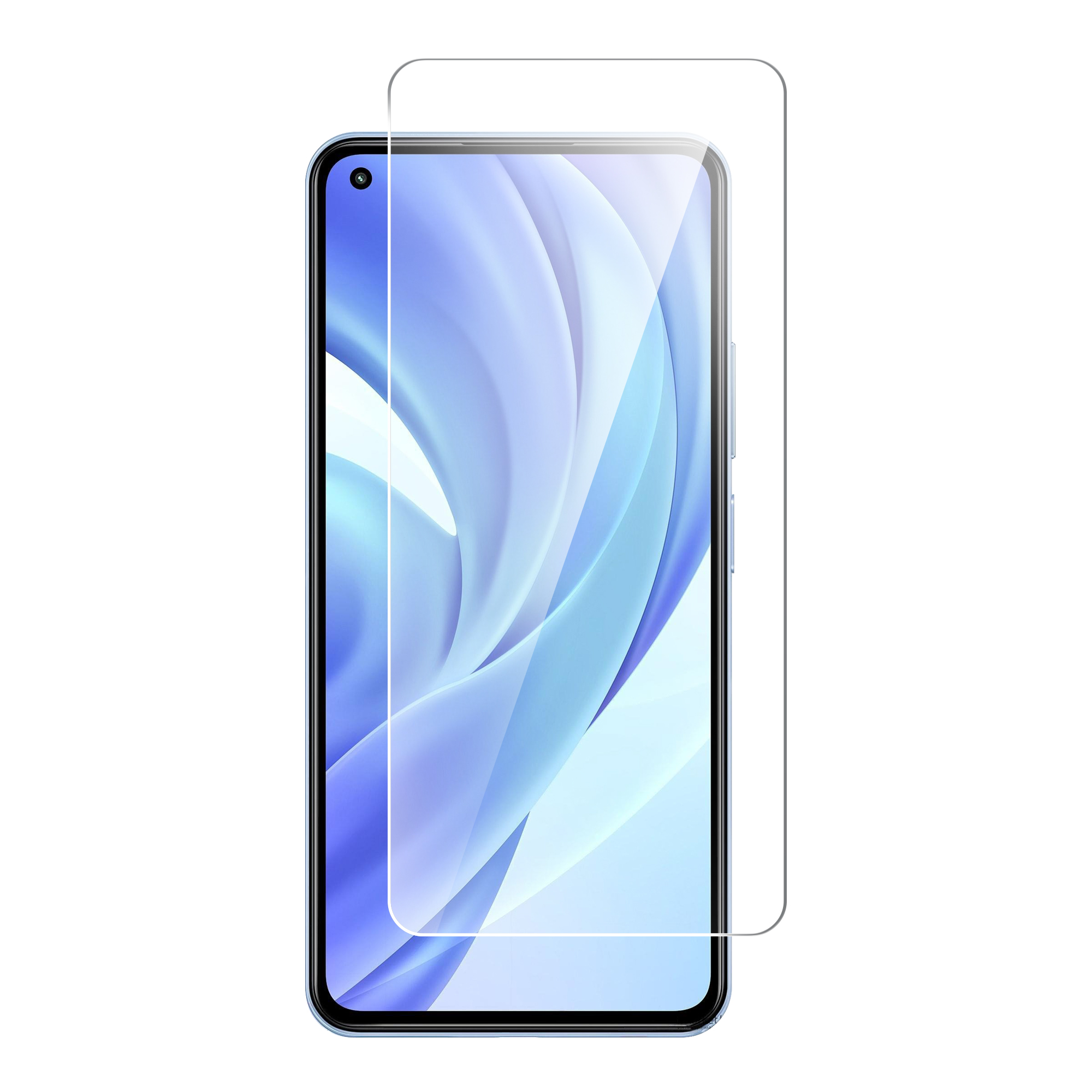 

Гибридное защитное стекло Brozo на экран и камеру Xiaomi Mi 11 Lite, Xiaomi Mi 11 Lite