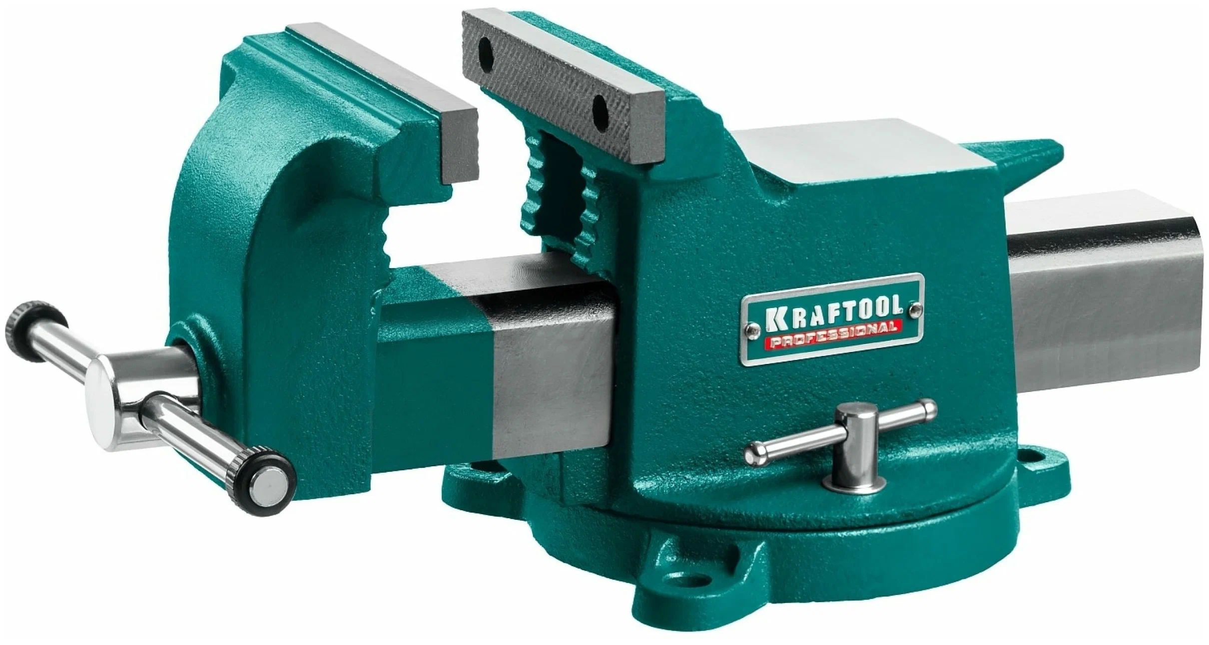 KRAFTOOL STEEL 125 мм стальные слесарные тиски 32701-125 20990₽