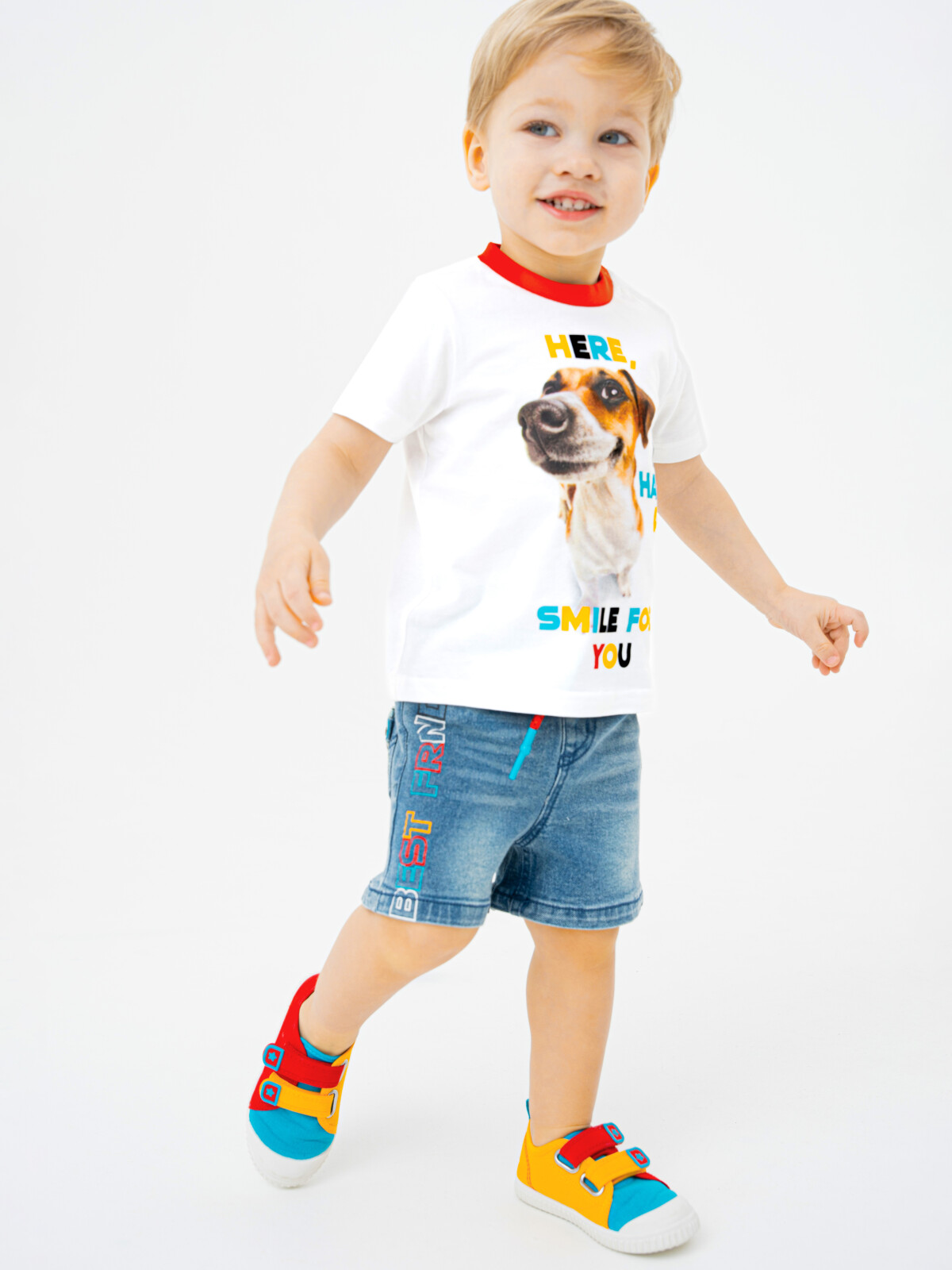 

Шорты детские PlayToday Baby 12313008, синий, 86, 12313008