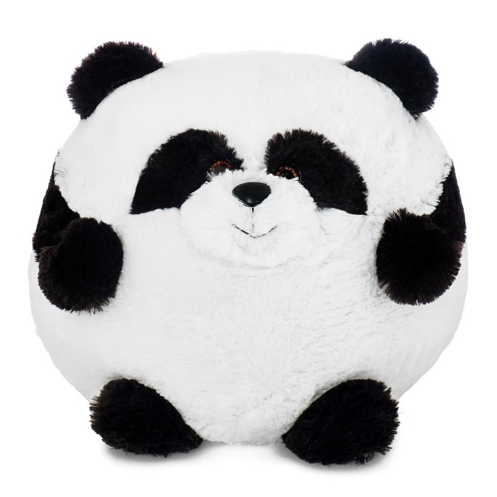 фото Мягкая игрушка «панда», круглая, 30 см нижегородская игрушка