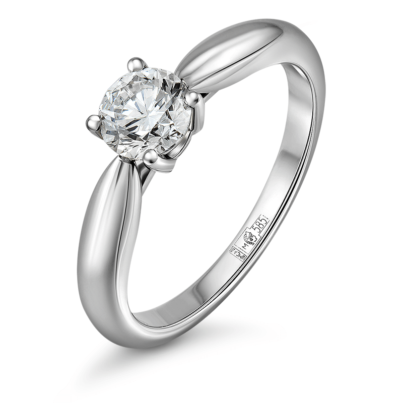 

Кольцо из золота р. , IQ Diamonds 318, бриллиант искусственный, 318