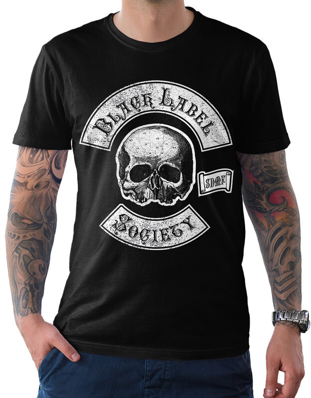 фото Футболка мужская design heroes группа black label society черная xs