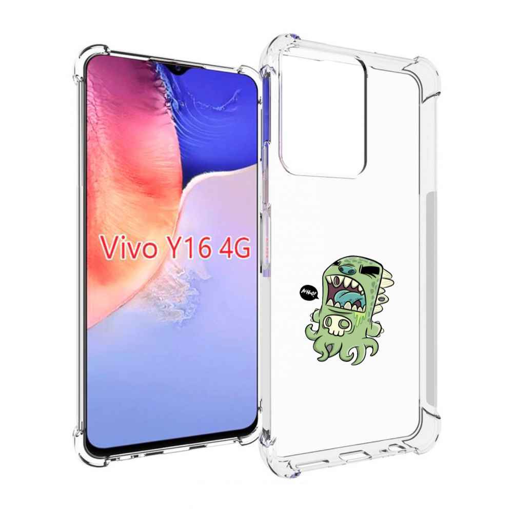 

Чехол MyPads crop для Vivo Y16 4G/ Vivo Y02S, Прозрачный, Tocco