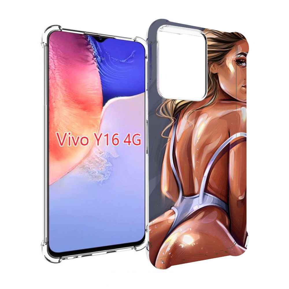 

Чехол MyPads craigos-art для Vivo Y16 4G/ Vivo Y02S, Прозрачный, Tocco