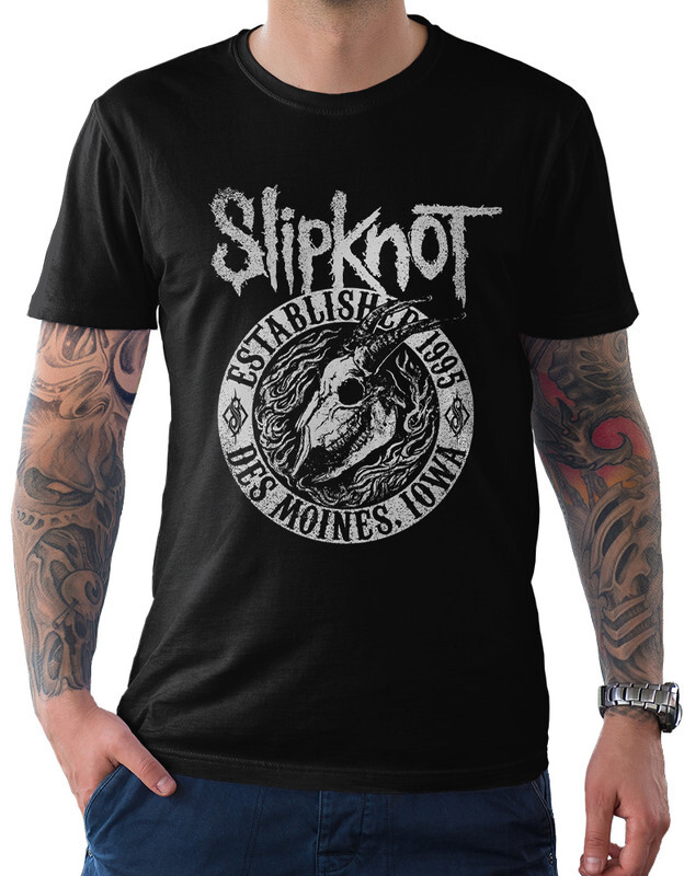 фото Футболка мужская design heroes slipknot - 1995 черная s