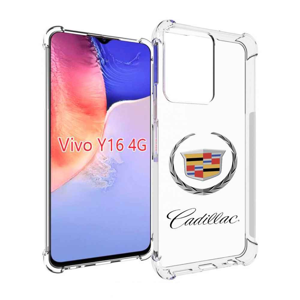 

Чехол MyPads cadillac-4 мужской для Vivo Y16 4G/ Vivo Y02S, Прозрачный, Tocco