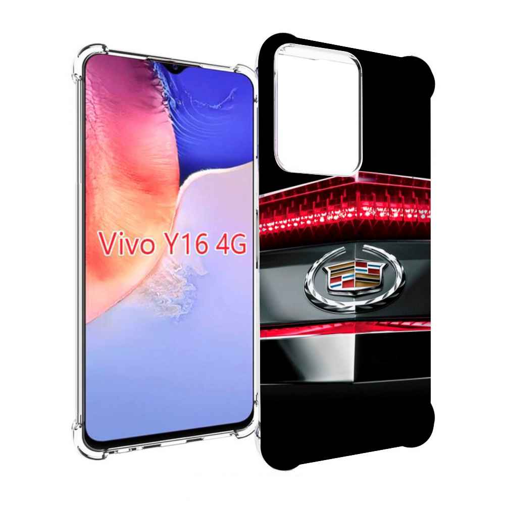 

Чехол MyPads cadillac-1 мусжкой для Vivo Y16 4G/ Vivo Y02S, Прозрачный, Tocco