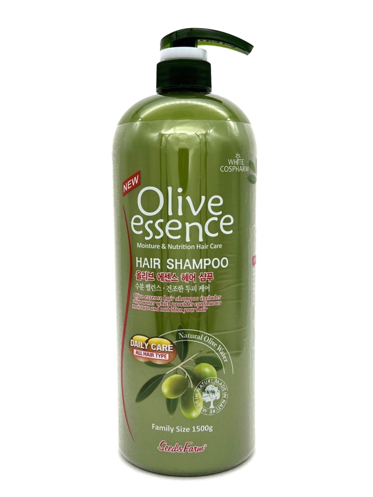 Шампунь с оливой и аминокислотами White Organia Olive & Amino Hair Care Shampoo, 1500 мл