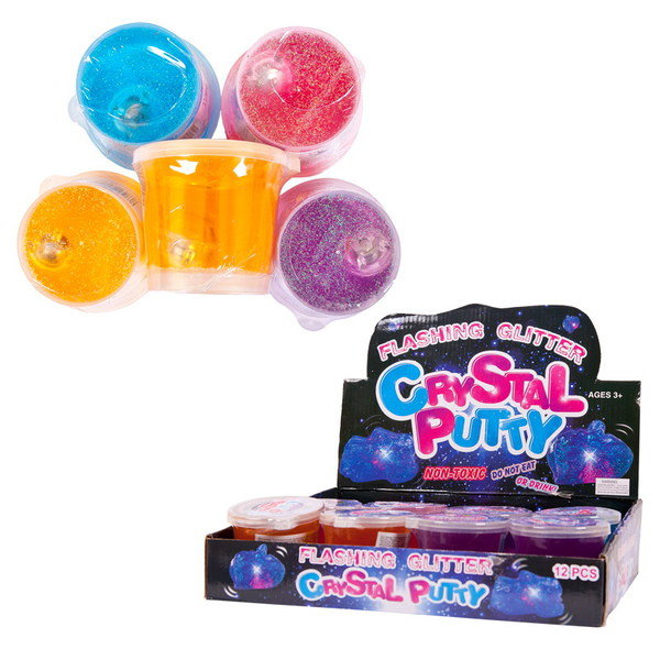 

Игрушка-антистресс Лизун Slime Crystal Putty Junfa Toys