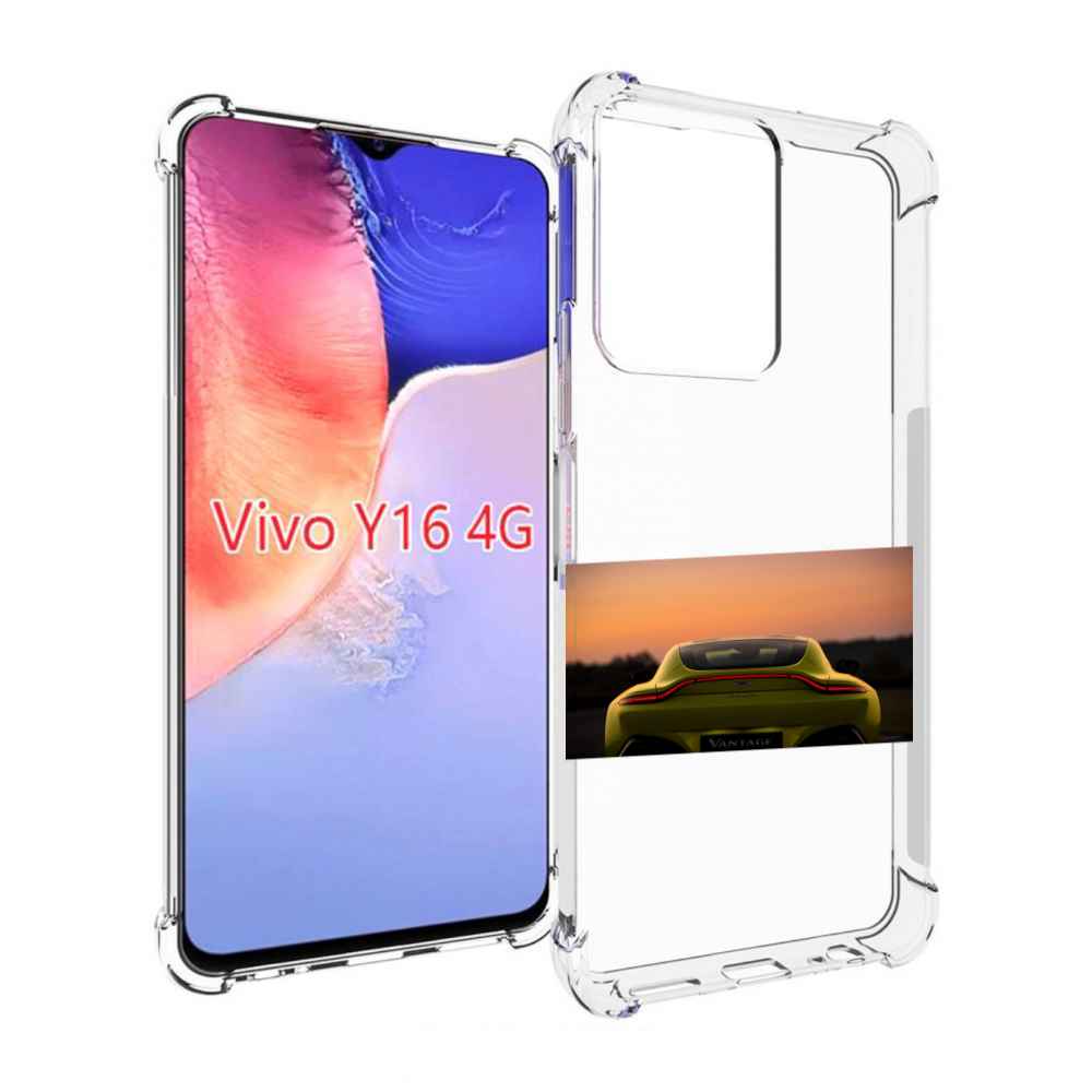 

Чехол MyPads aston martin для Vivo Y16 4G/ Vivo Y02S, Прозрачный, Tocco