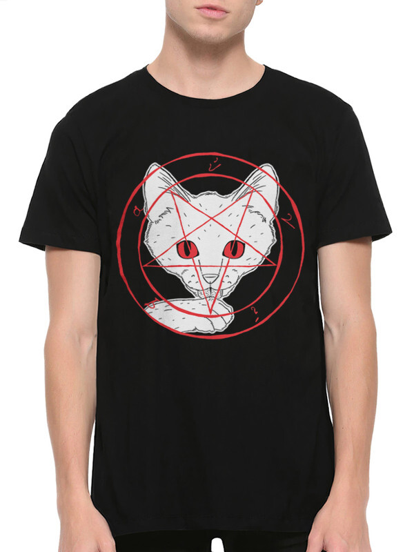 

Футболка мужская Dream Shirts Дьявольский Котик черная 3XL, Дьявольский Котик