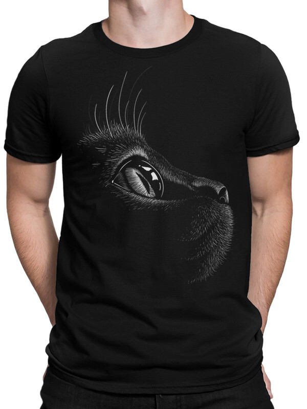 

Футболка мужская Dream Shirts Черный Котик черная M, Черный Котик