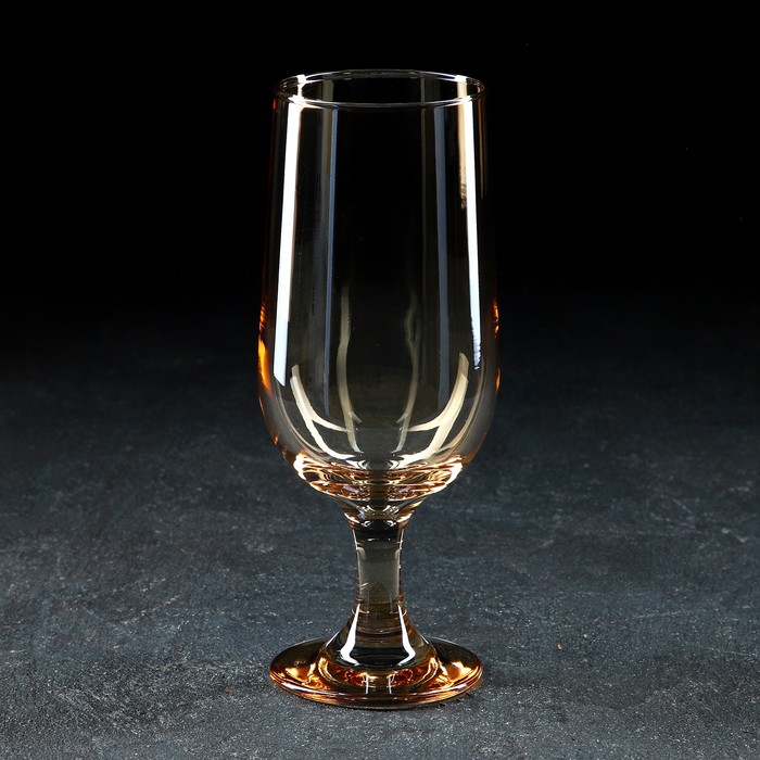 Бокал «Бонитас», 400 мл, цвет янтарный