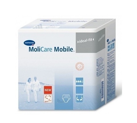 Трусы-подгузники MoliCare Mobile ideal-fit р.XL 2 шт., XL (52-54)  - купить