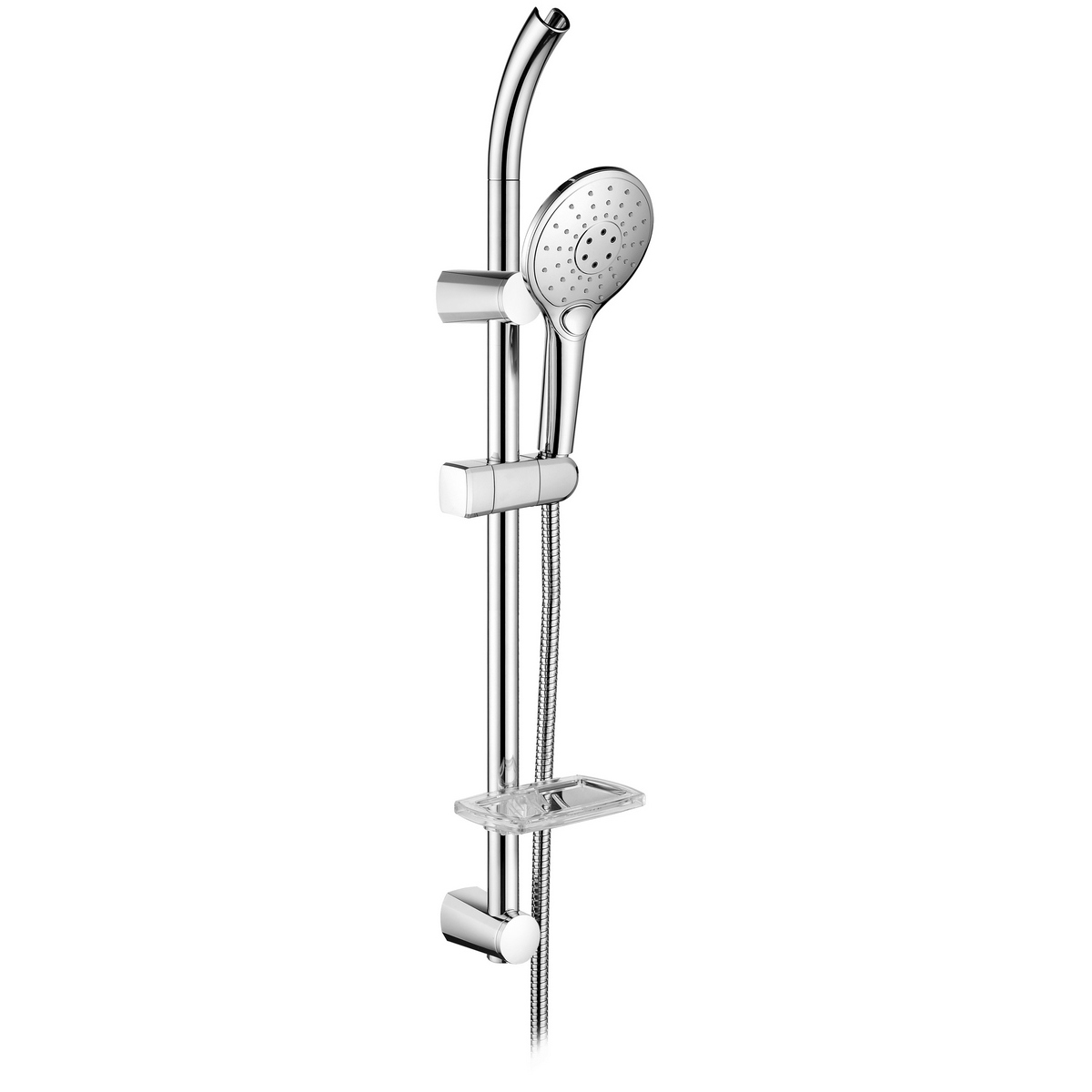 фото Душевой гарнитур и верхний душ elghansa shower rail sb-84s