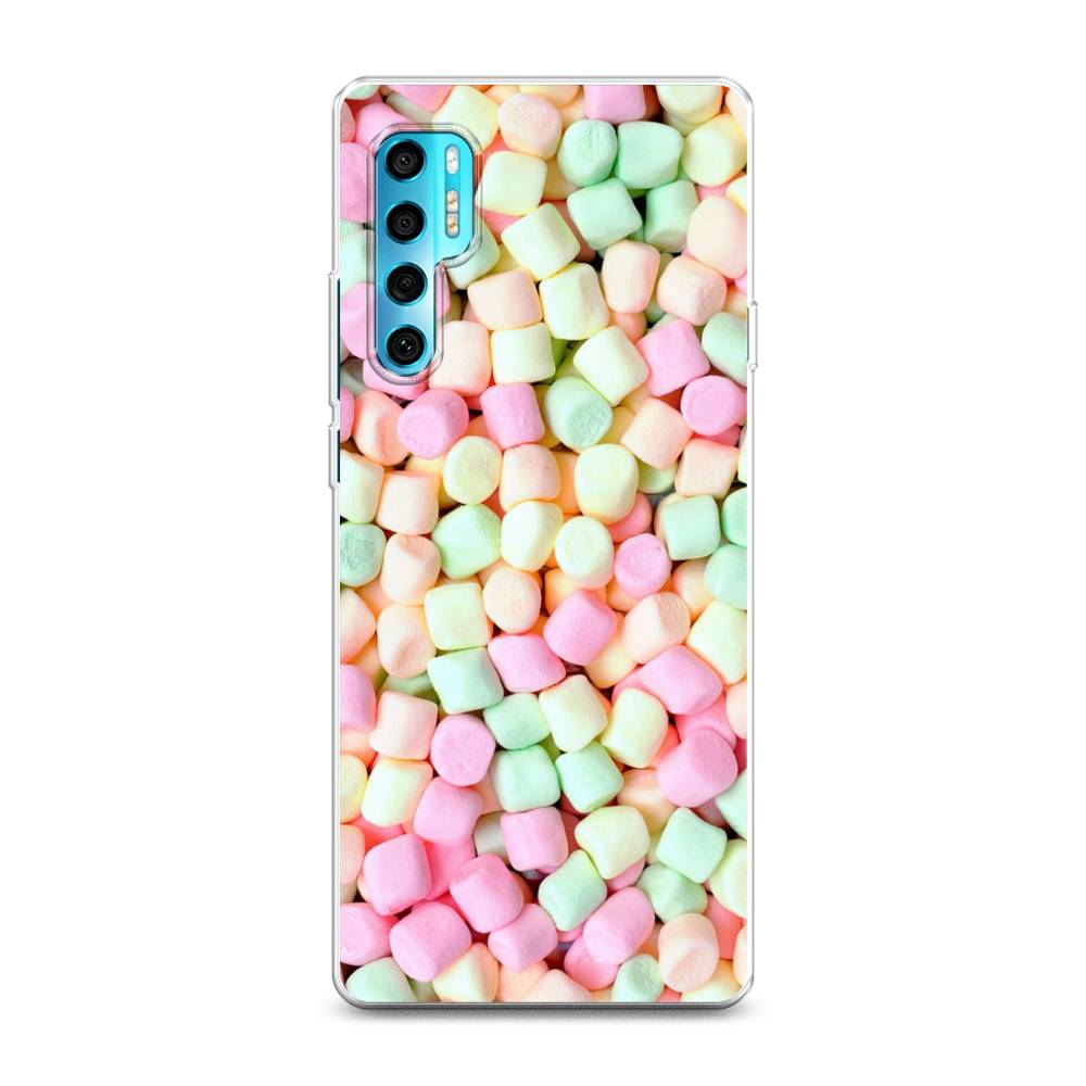 фото Силиконовый чехол "marshmallows" на tcl 20 pro 5g awog