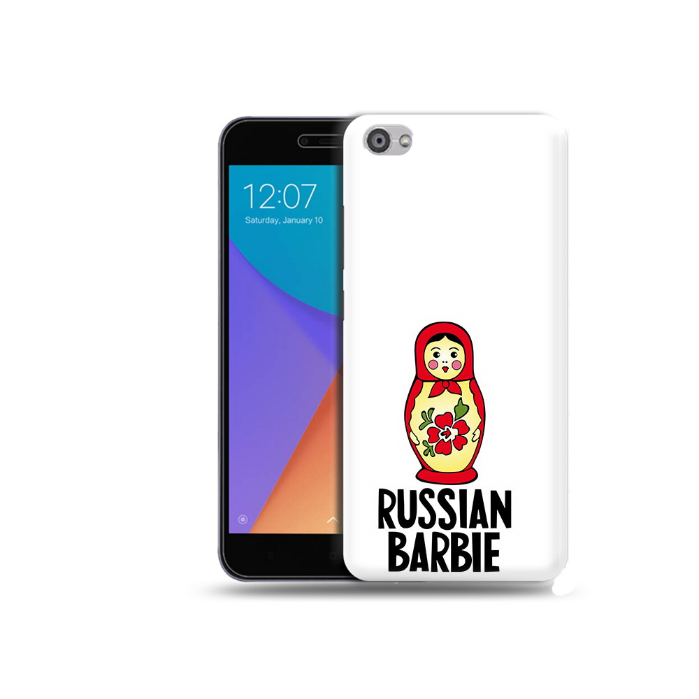 

Чехол MyPads Tocco для Xiaomi Redmi Note 5A матрешка (PT75665.324.459), Прозрачный, Tocco