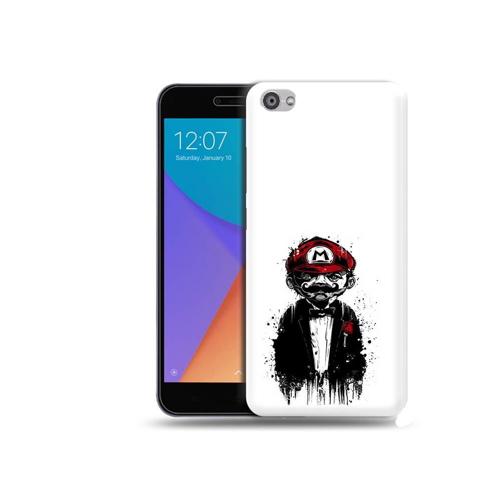 

Чехол MyPads Tocco для Xiaomi Redmi Note 5A марио (PT75665.324.458), Прозрачный, Tocco