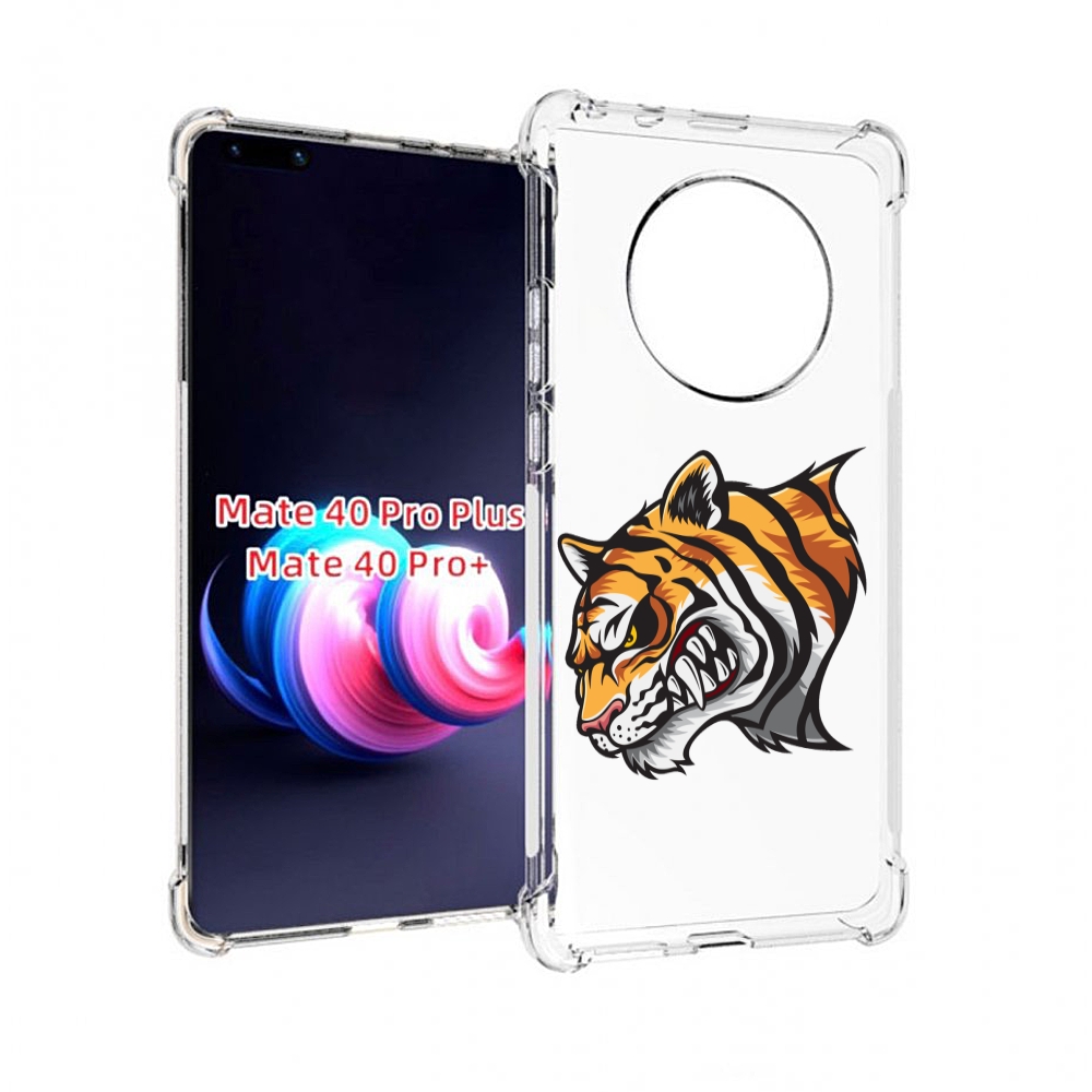 

Чехол MyPads анархия-панк для Huawei Mate 40 Pro+ Plus, Прозрачный, Tocco