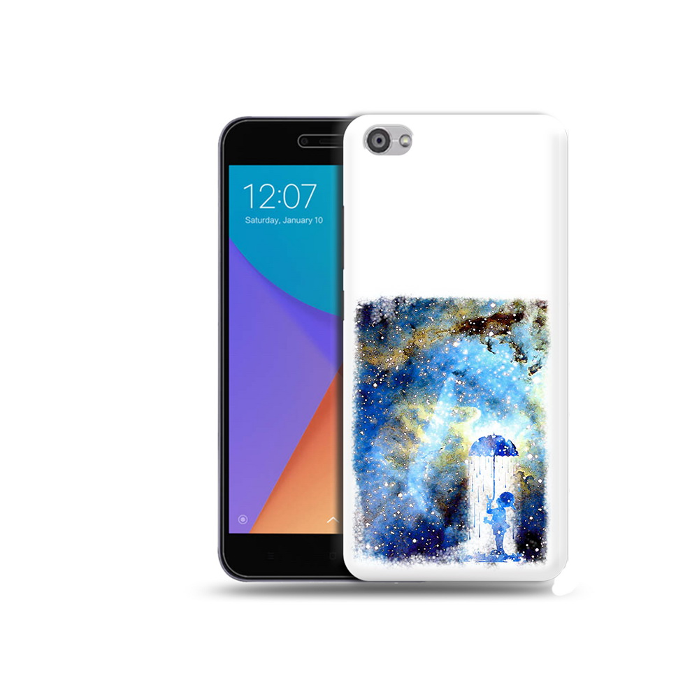 

Чехол MyPads Tocco для Xiaomi Redmi Note 5A мальчик в небе (PT75665.324.455), Прозрачный, Tocco