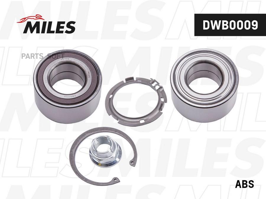 

MILES Подшипник ступ.RENAULT LOGAN I/SANDERO/NISSAN NOTE 07- пер. +ABS