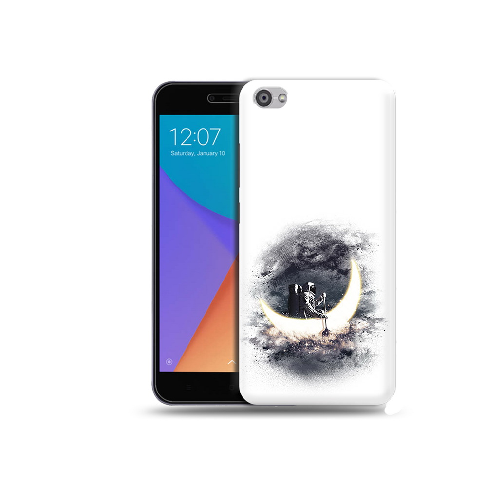 Чехол MyPads Tocco для Xiaomi Redmi Note 5A лунный путешественник (PT75665.324.448)