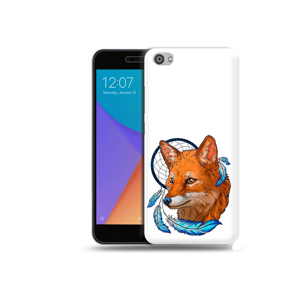 

Чехол MyPads Tocco для Xiaomi Redmi Note 5A лиса и ловец снов (PT75665.324.438), Прозрачный, Tocco