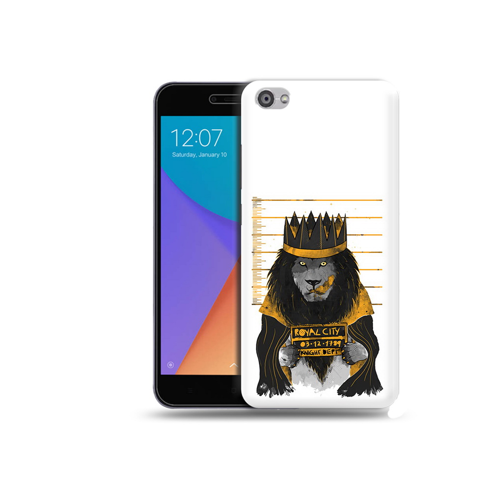 

Чехол MyPads Tocco для Xiaomi Redmi Note 5A лев в законе (PT75665.324.435), Прозрачный, Tocco