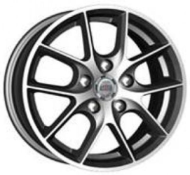 

Колесный диск Alcasta M63 6,0x15 4x100 D60.1 ET46 цвет BKF (черный)