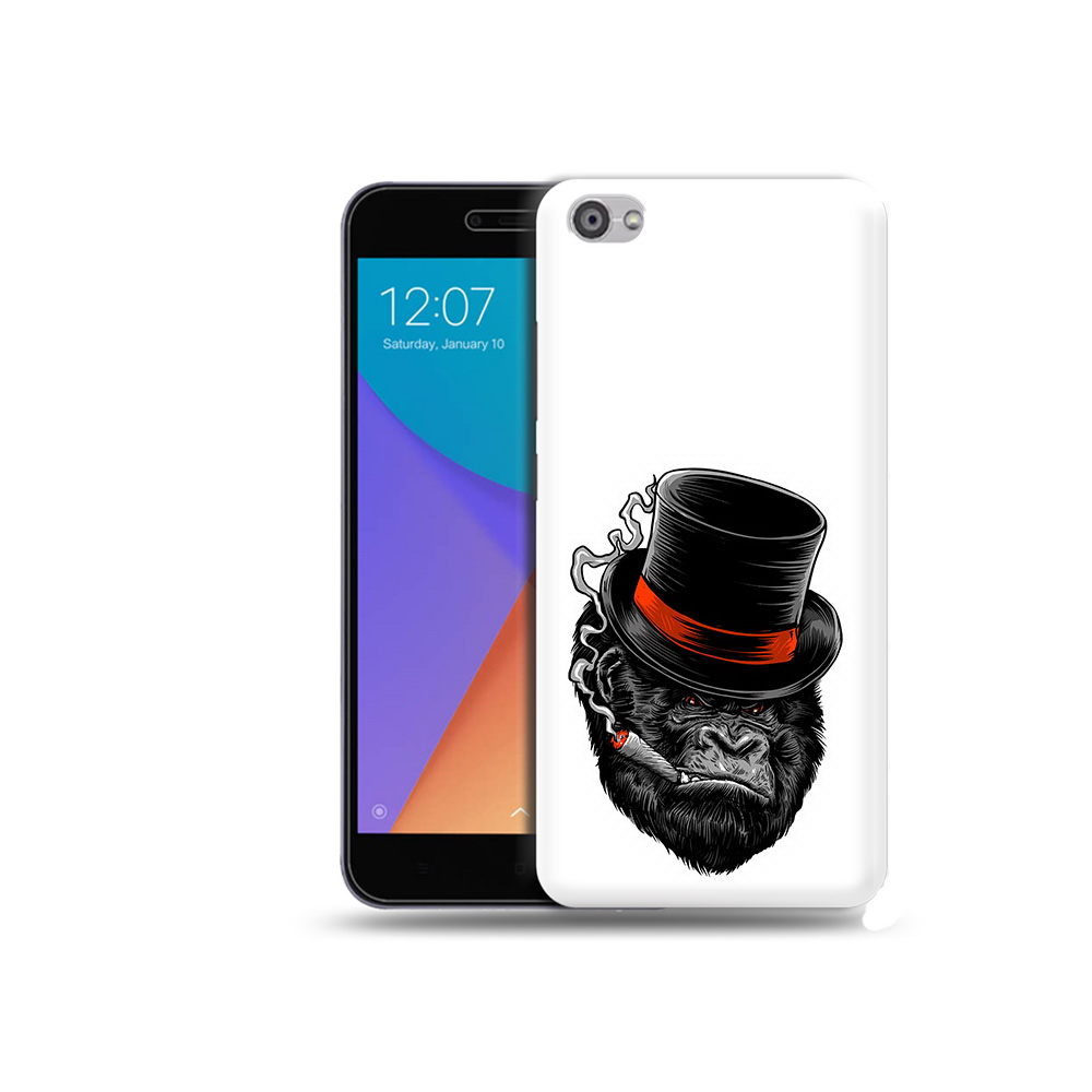 

Чехол MyPads Tocco для Xiaomi Redmi Note 5A дизайнерская горилла (PT75665.324.431), Прозрачный, Tocco