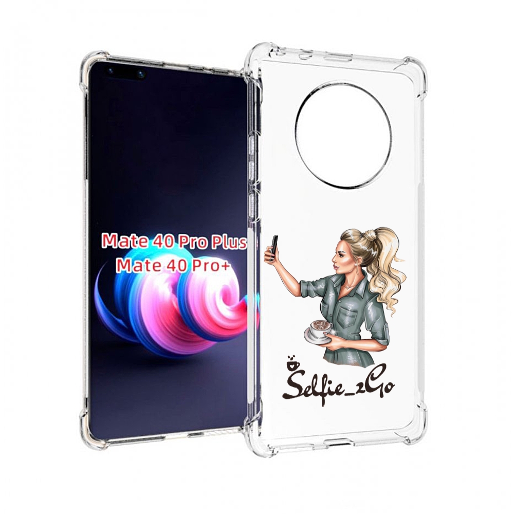 

Чехол MyPads гаванскии бишон для Huawei Mate 40 Pro+ Plus, Прозрачный, Tocco