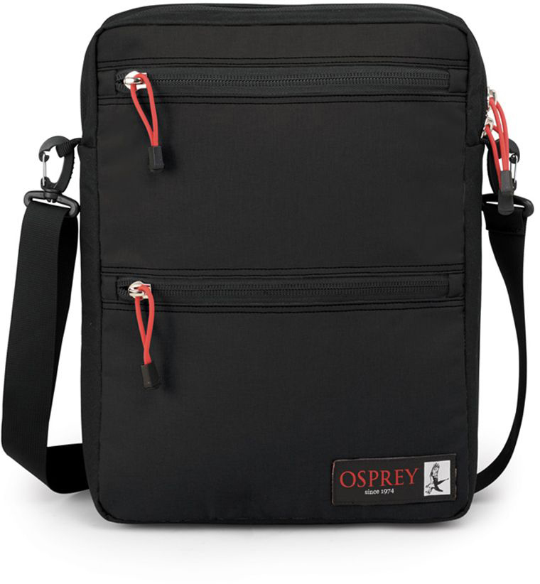 фото Сумка мессенджер мужская osprey osprey heritage musette 13, черный