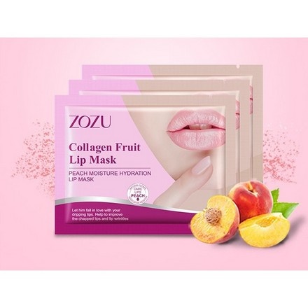 фото Патч для губ zozu peach moisture hydration, 1 пара