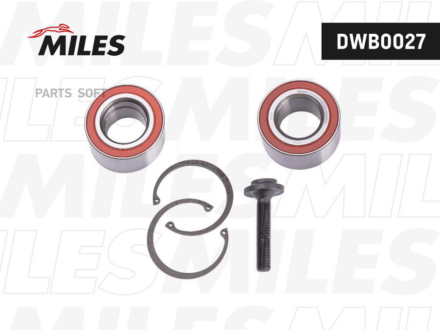 

MILES Подшипник ступ.AUDI 80/A4/A6/VW PASSAT 86-05 пер. 1шт
