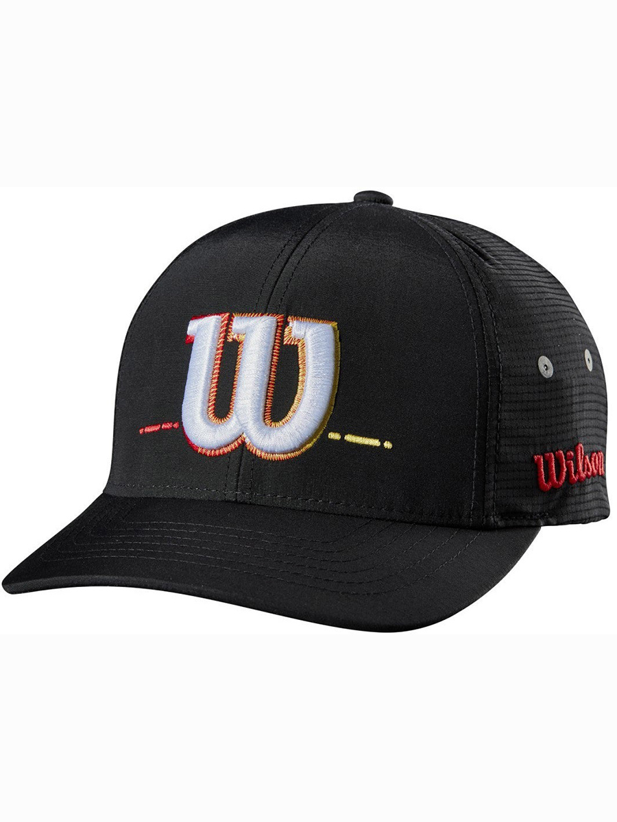 фото Бейсболка мужская wilson volleyball cap р. 58-60, черная