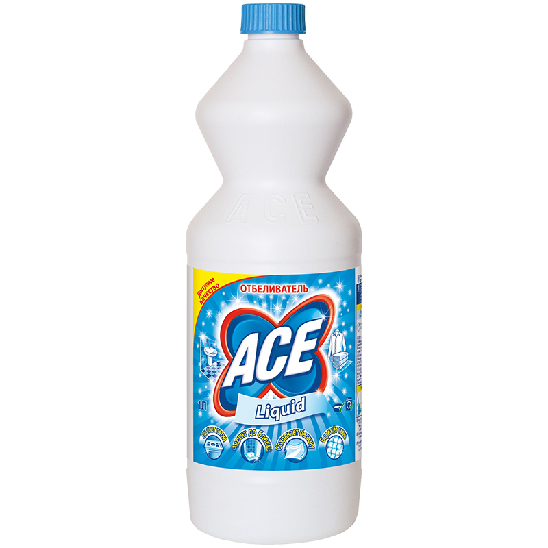 фото Отбеливатель жидкий aсе, 1л p and g