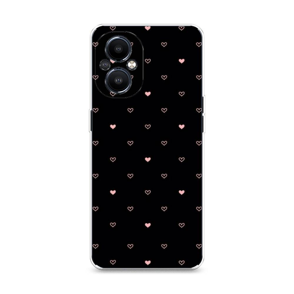 

Чехол Awog на OnePlus Nord N20 5G / ВанПлас Норд N20 5G "Черный фон и сердечки", Разноцветный, 152550-3