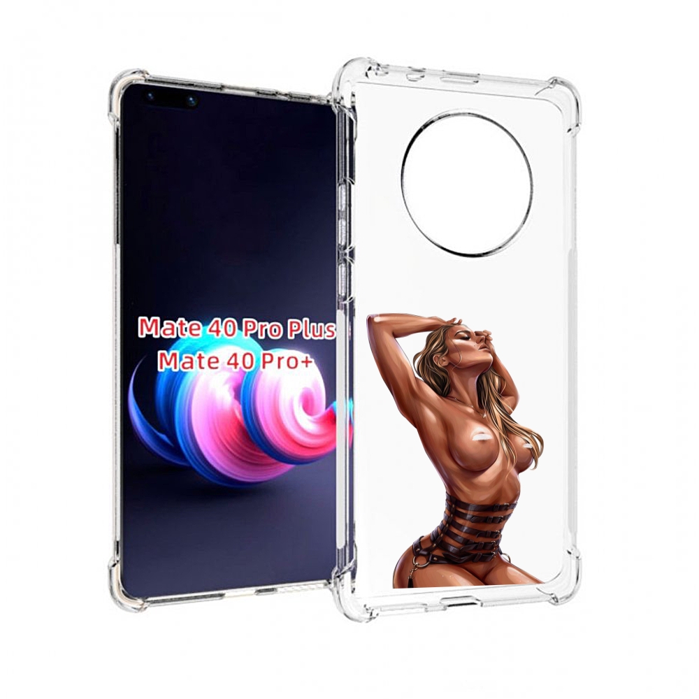 Чехол MyPads Будь-собой для Huawei Mate 40 Pro+ Plus
