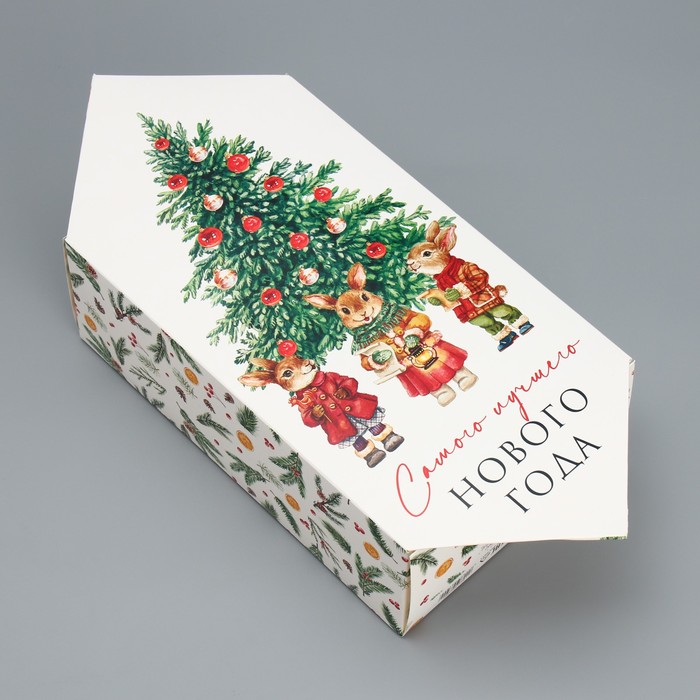 

Сборная коробка конфета Дарите Счастье, Уютный Новый Год, 9803985-5p, 14х22х8 см, 5 шт, Разноцветный