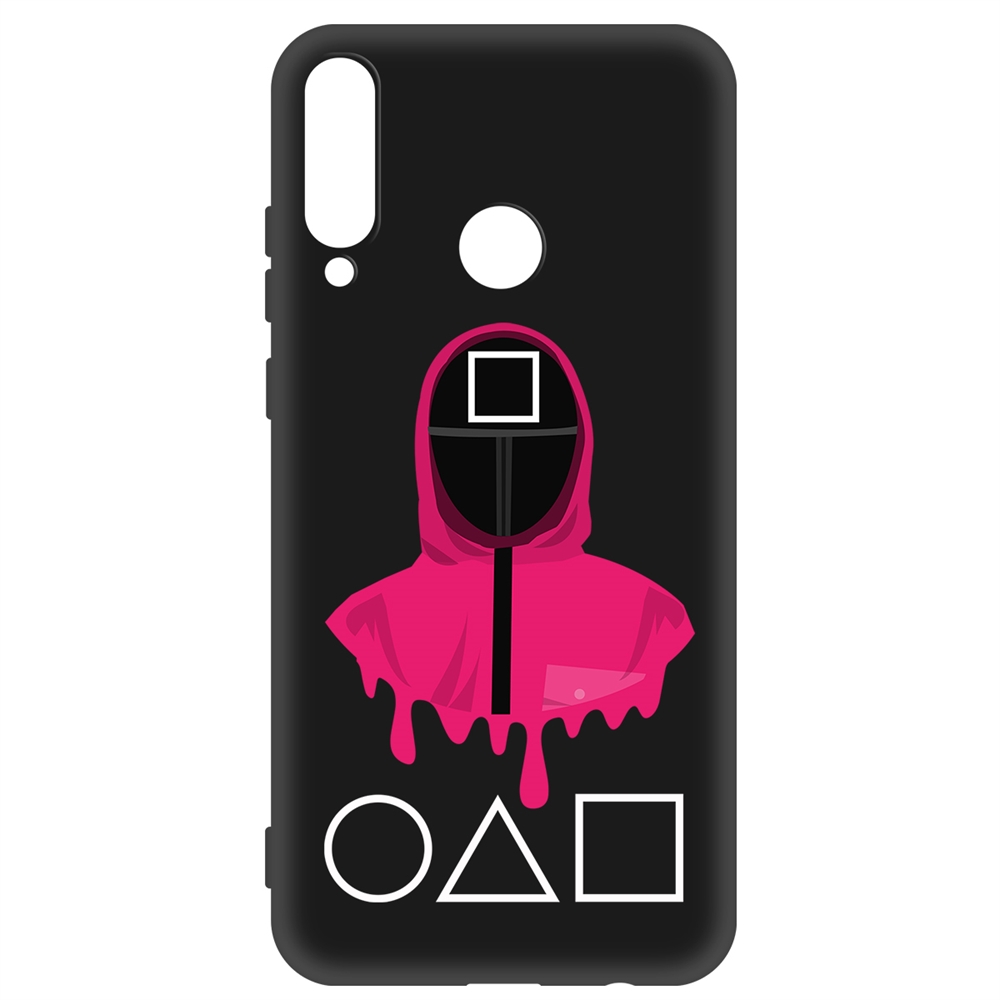 Чехол-накладка Krutoff Soft Case Игра в кальмара-Начальник для Huawei Y6p черный