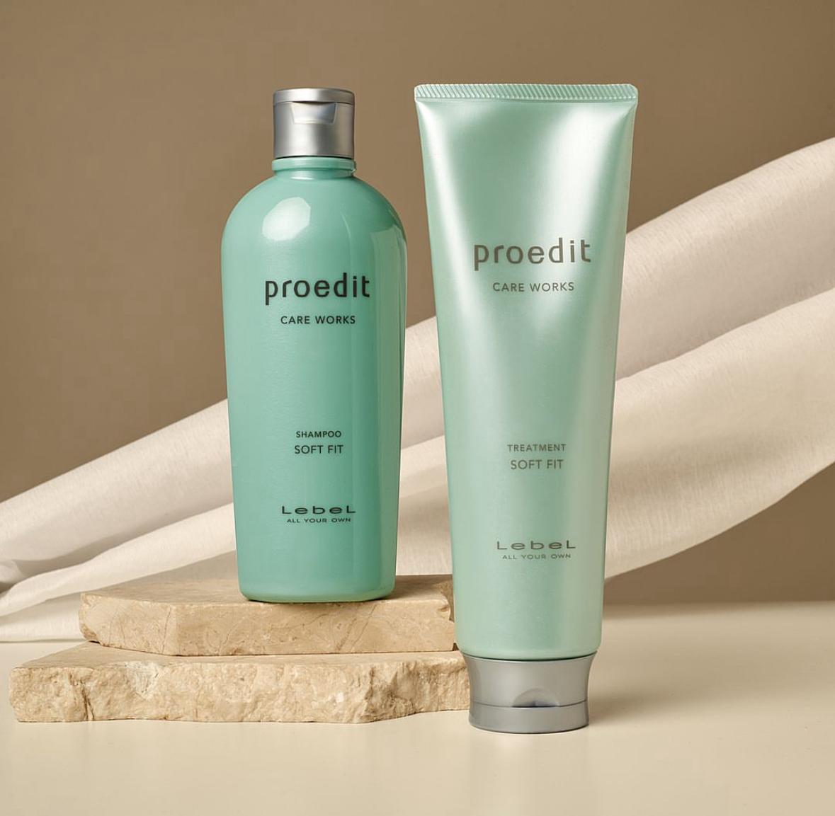 Набор Lebel Интенсивное увлажнение волос Proedit Soft Fit lebel lebel proedit маска для волос care works soft fit plus treatment 250